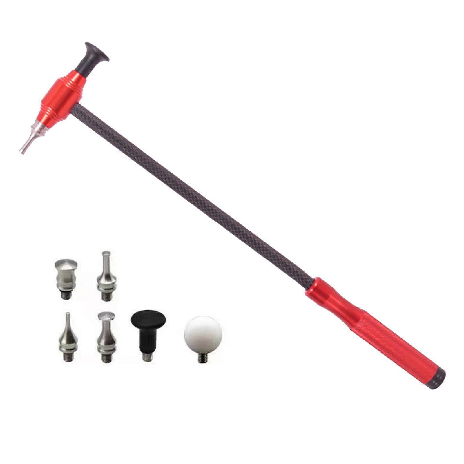 Car Body Dent Removal Tool, NonSlip Dent Hammer with Tip, TapDown Tool, Dent Kit