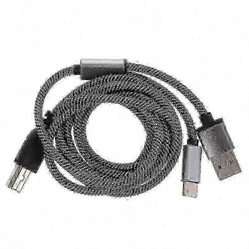 MIDI zu USB Kabel Adapter Konverter für Keyboard Controller Drucker MIDI USB Interface Kabel 140cm