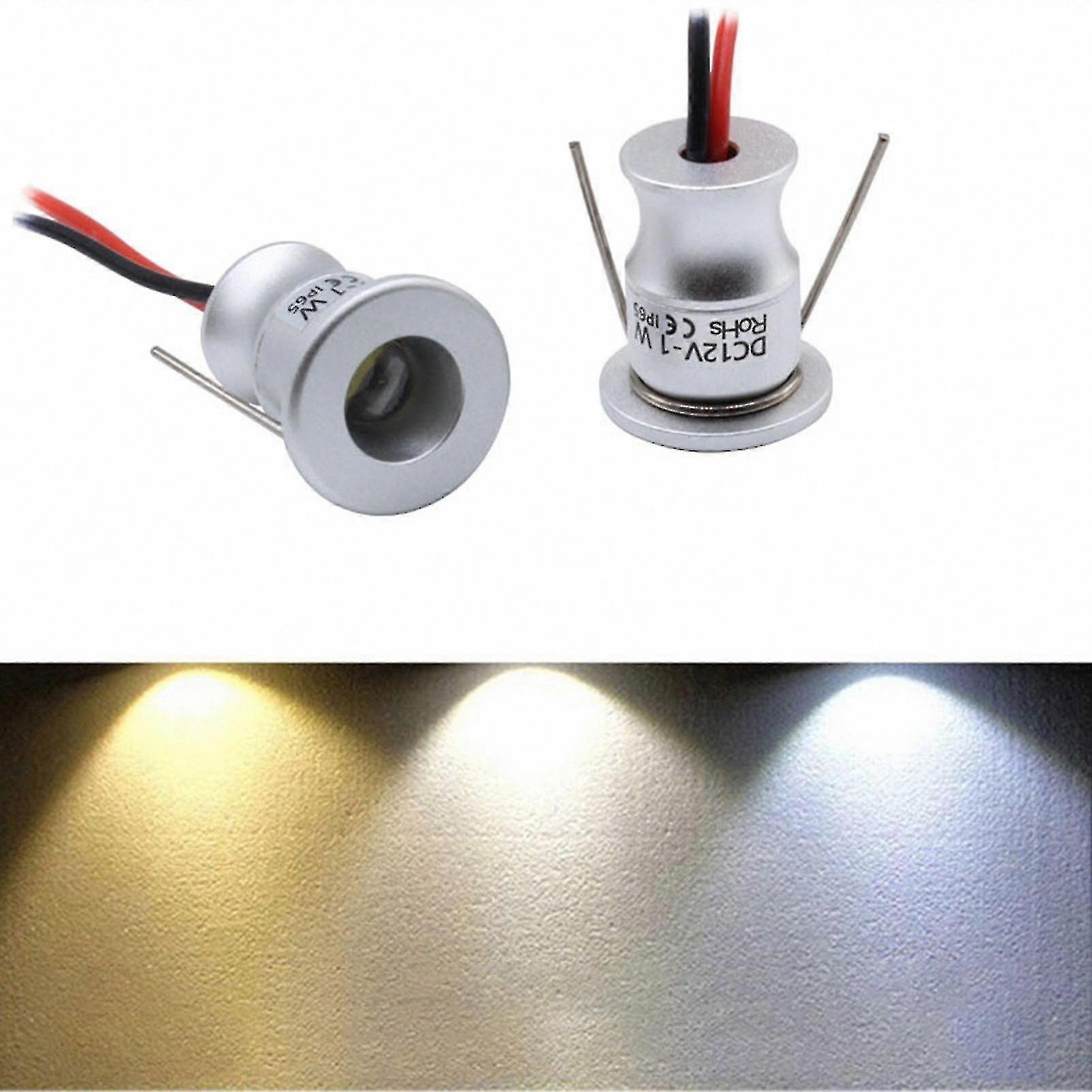 Mini LED Spotlight, 15mm Cutout, Recessed Ceiling Light, DC12V, IP65 Waterproof