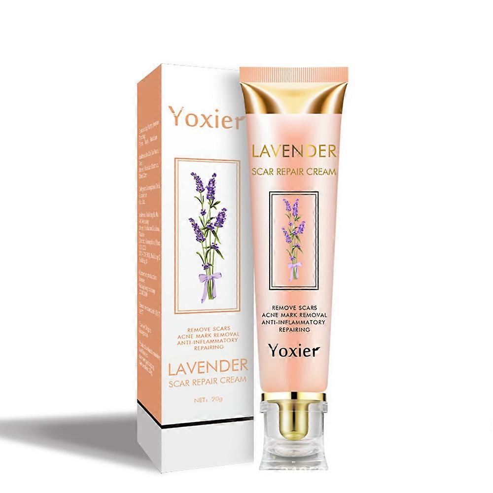  Lavender Scars Repair Cream Effective Acnes Scars Removal Gel for Women Men