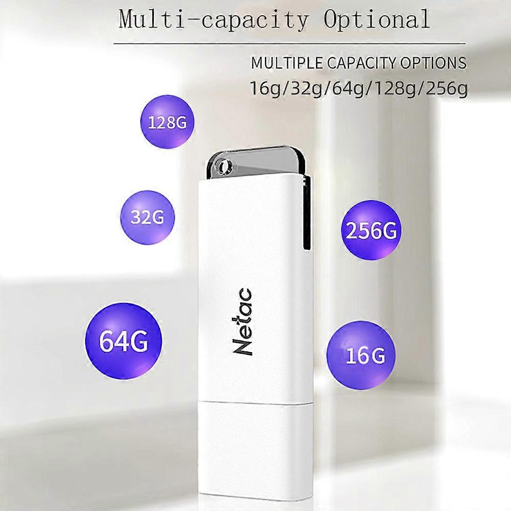 Netac U185 64GB USB 3.0 Flash Drive High-Speed with Encryption Small Size Plug and Play