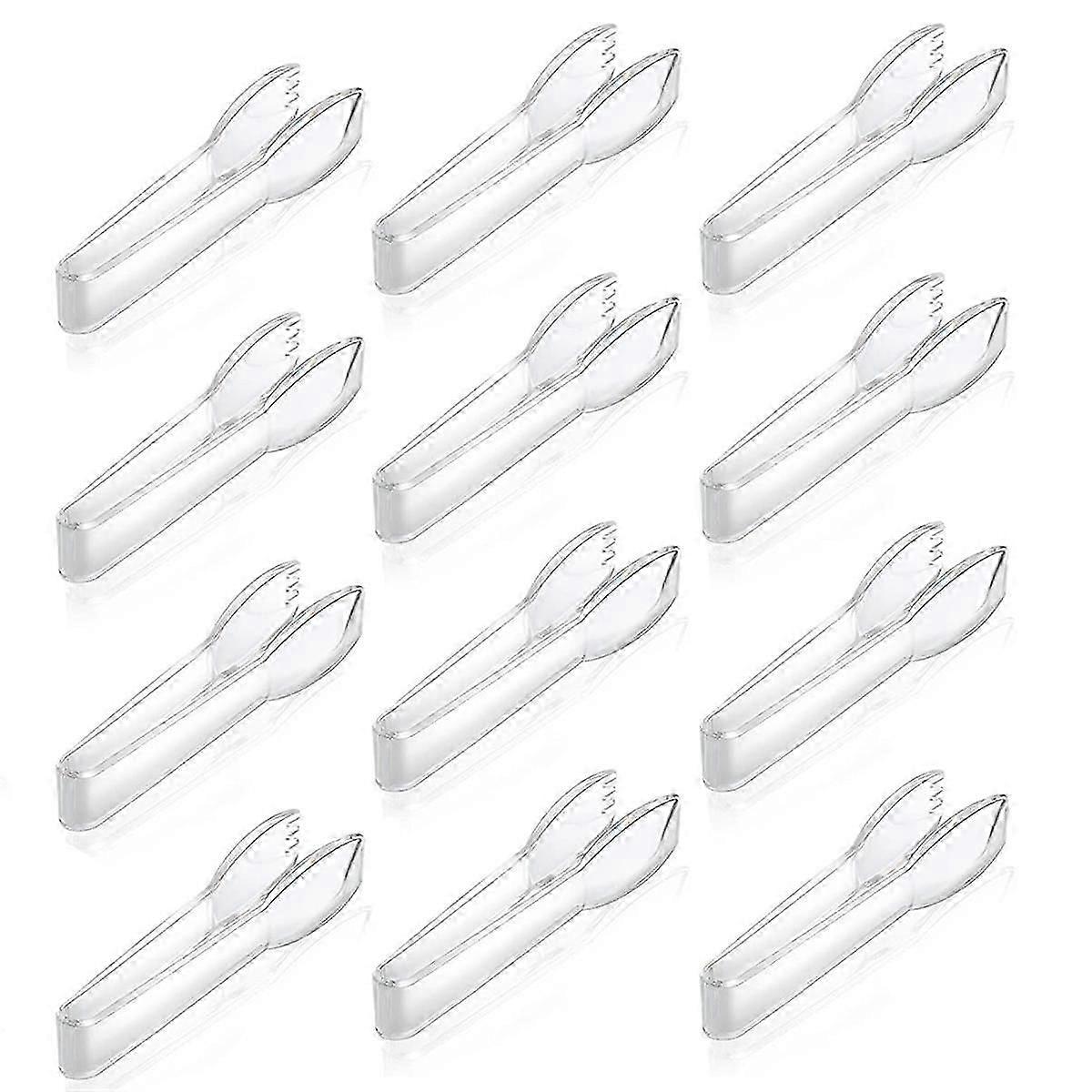 12pcs Serving Tongs and Spoons Set - Charcuterie Serving Utensils for Appetizers
