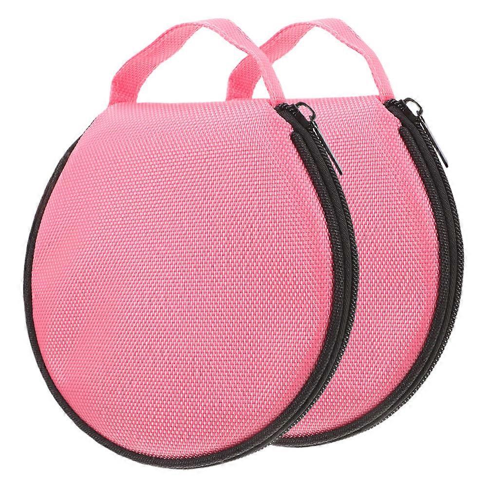 Automotive Cd Bag Organizer Large Capacity Oxford Cloth Disc Holder Case 2Pcs