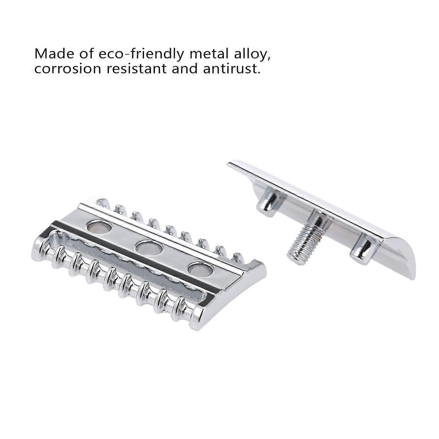 Safety Razor Head for Shaving Open Comb Head Double-edged Razor Head