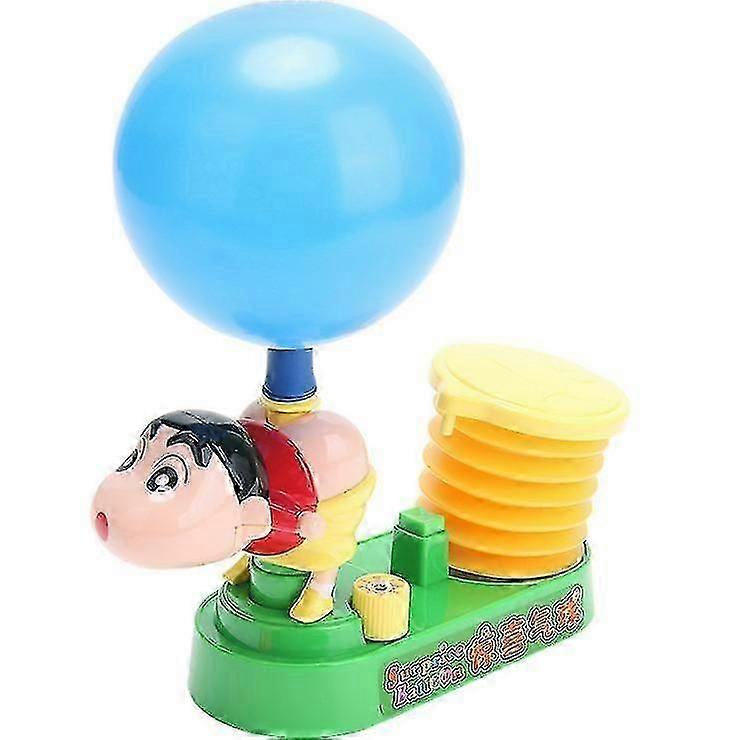 Board Game Surprise Launch Balloon Crayon Shin-chan Aerodynamic Car Children Blowing Balloon Toy xi