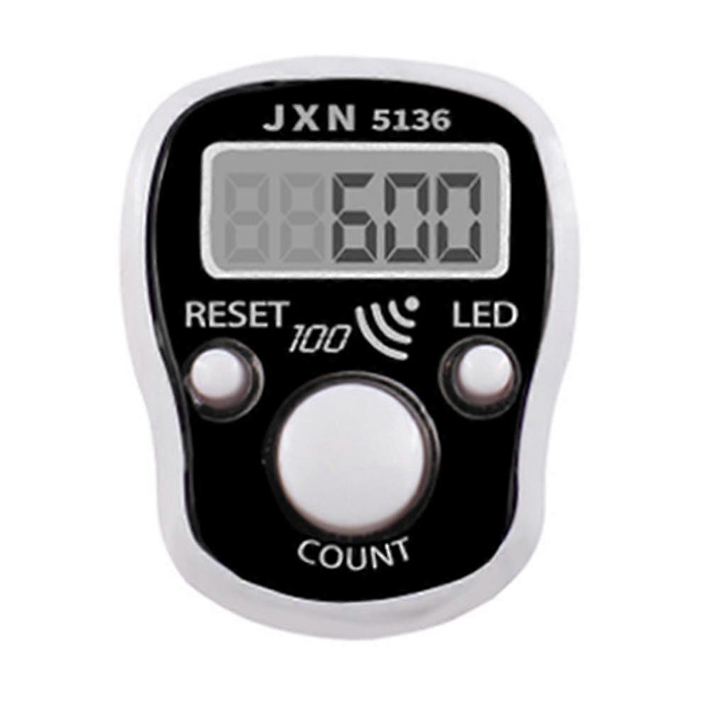 Finger Counter with LED Display - Compact Design, Lightweight & Durable Material for Reliable Counting