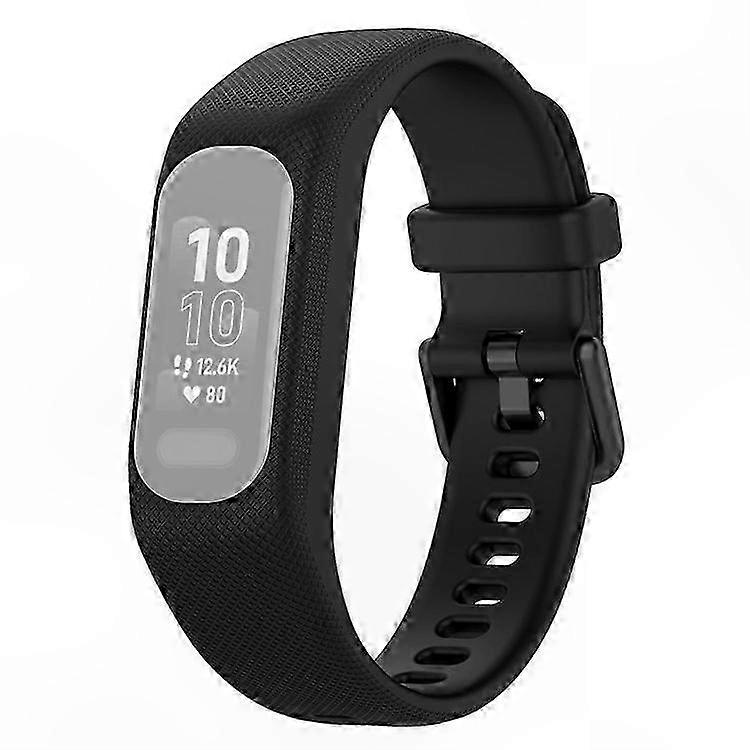 Silicone Strap with Case for Garmin Vivosmart 5 Fitness Tracker
