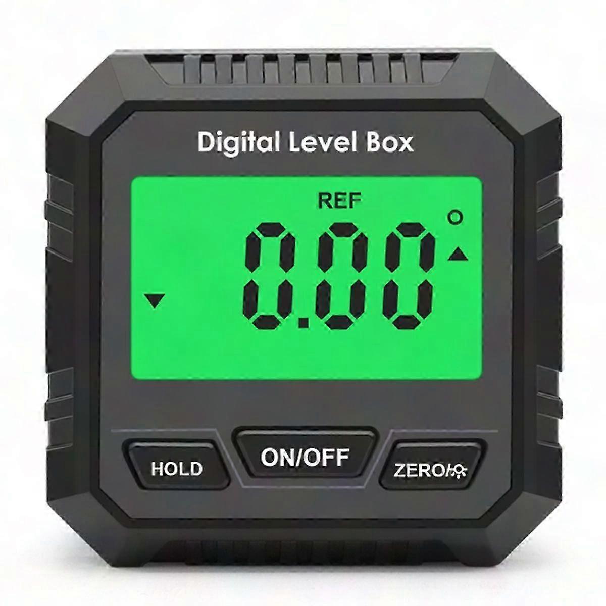 90 Degree Digital Protractor Inclinometer - Universal Bevel Box Electronic Angle Finder Level Measuring Tool