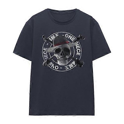 One Piece Womens/Ladies Skull And Crossbones T-Shirt