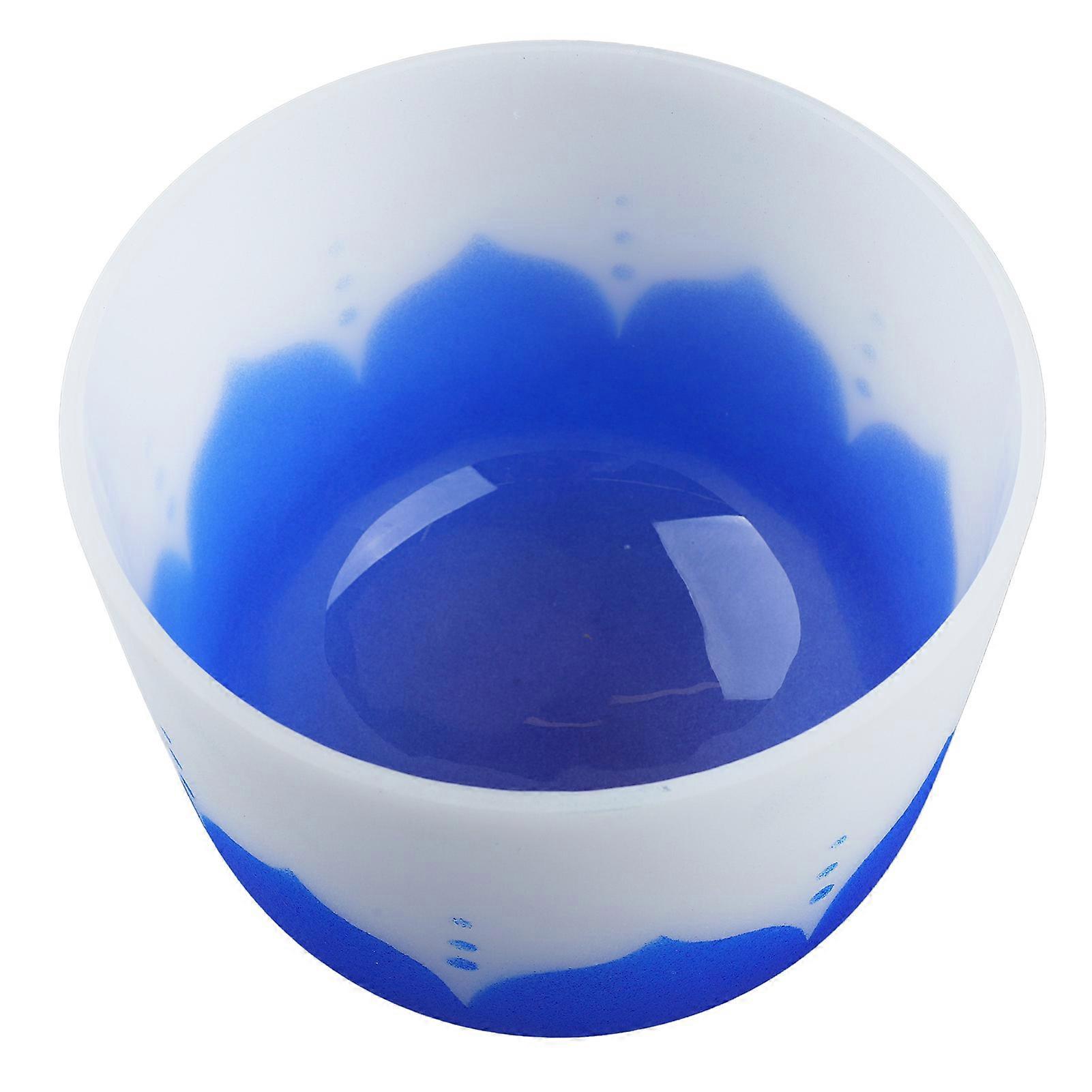 10in Quartz Singing Bowl E Note with Rubber Ring & Stick Set