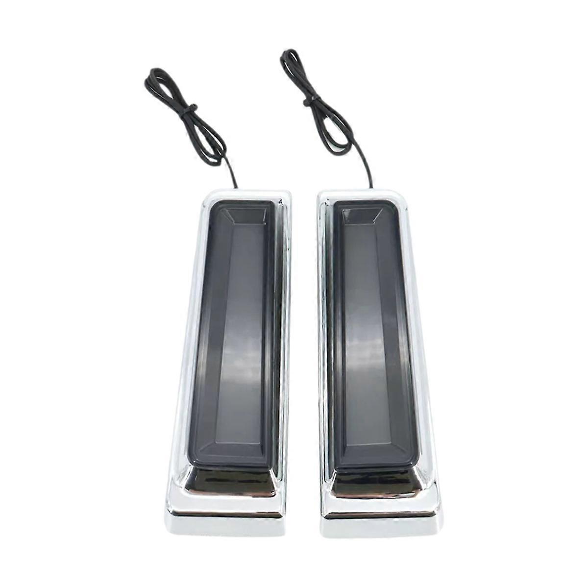 Motorcycle Daytime Running Light Rear LED Brake Tail Light for Road Glide 14-20 Smoky Gray