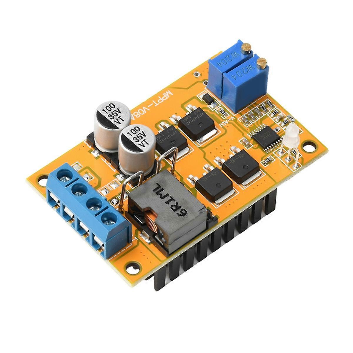 100W Solar Charging Control Panel 5A MPPT Solar Panel Regulator Controller Battery Charging 9V 12V 24V Auto Switch