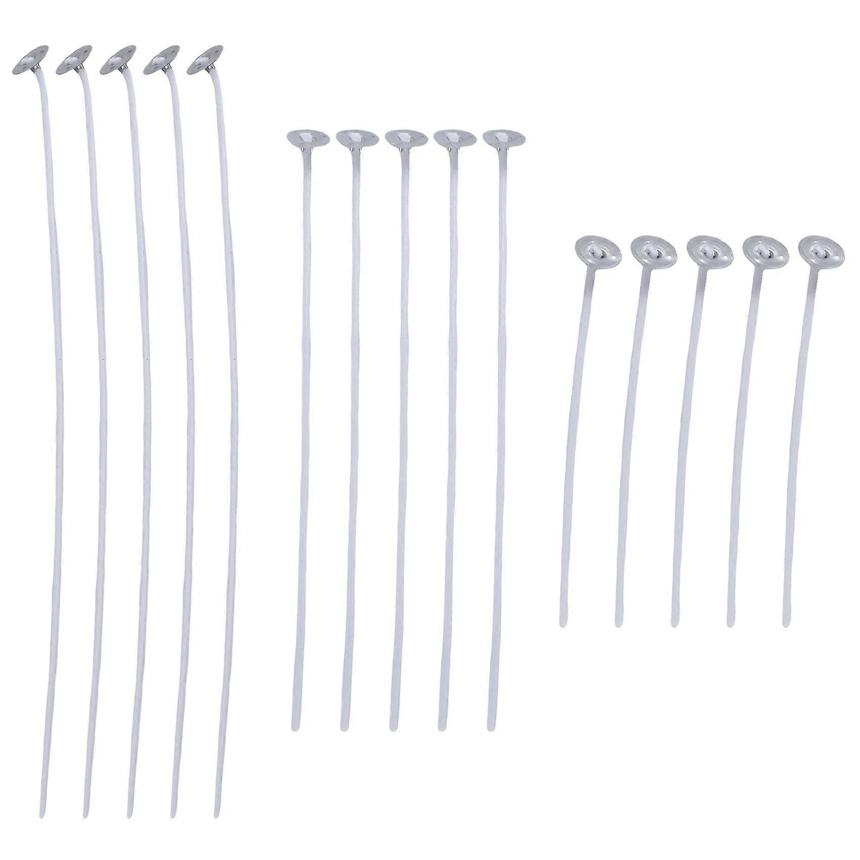 300Pcs Low Smoke Natural Candle Wick with Wax -Wax Wick, Candle Making Kit for Candle Making and Ca
