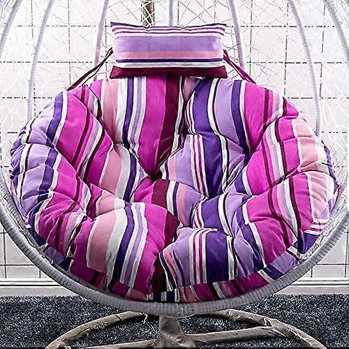 Hanging Basket Chair Cushions, Hanging Chair Swing Hammock Seat Cushion Multicolor Multiple Sizes(Rainbow Violet,105cm) Rainbow Violet 105cm Ref: 7906