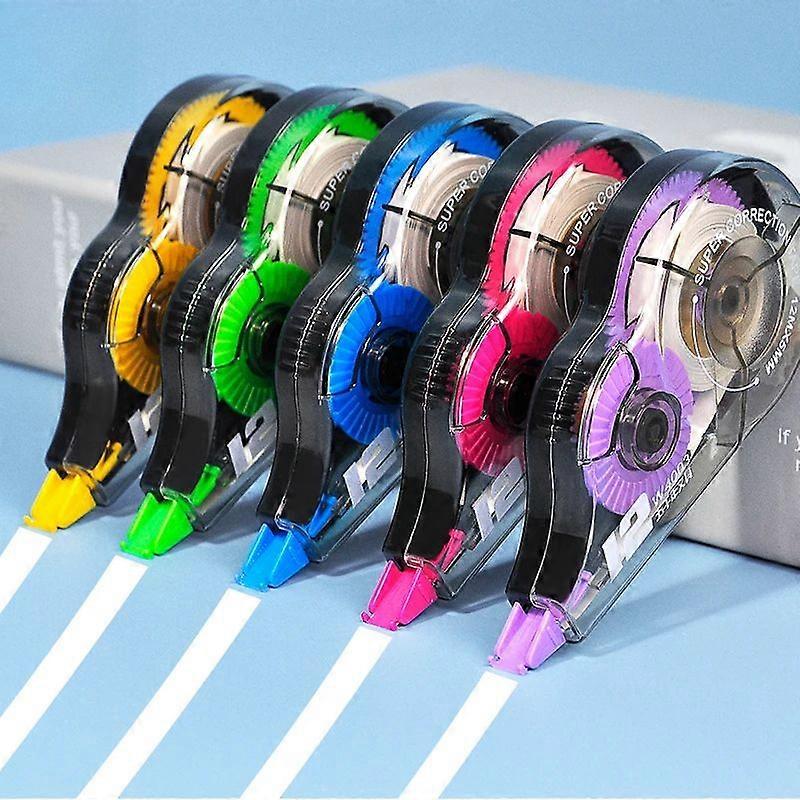 1Pc 12M Correction Tape Material Stationery Writing Corrector Office School Supply