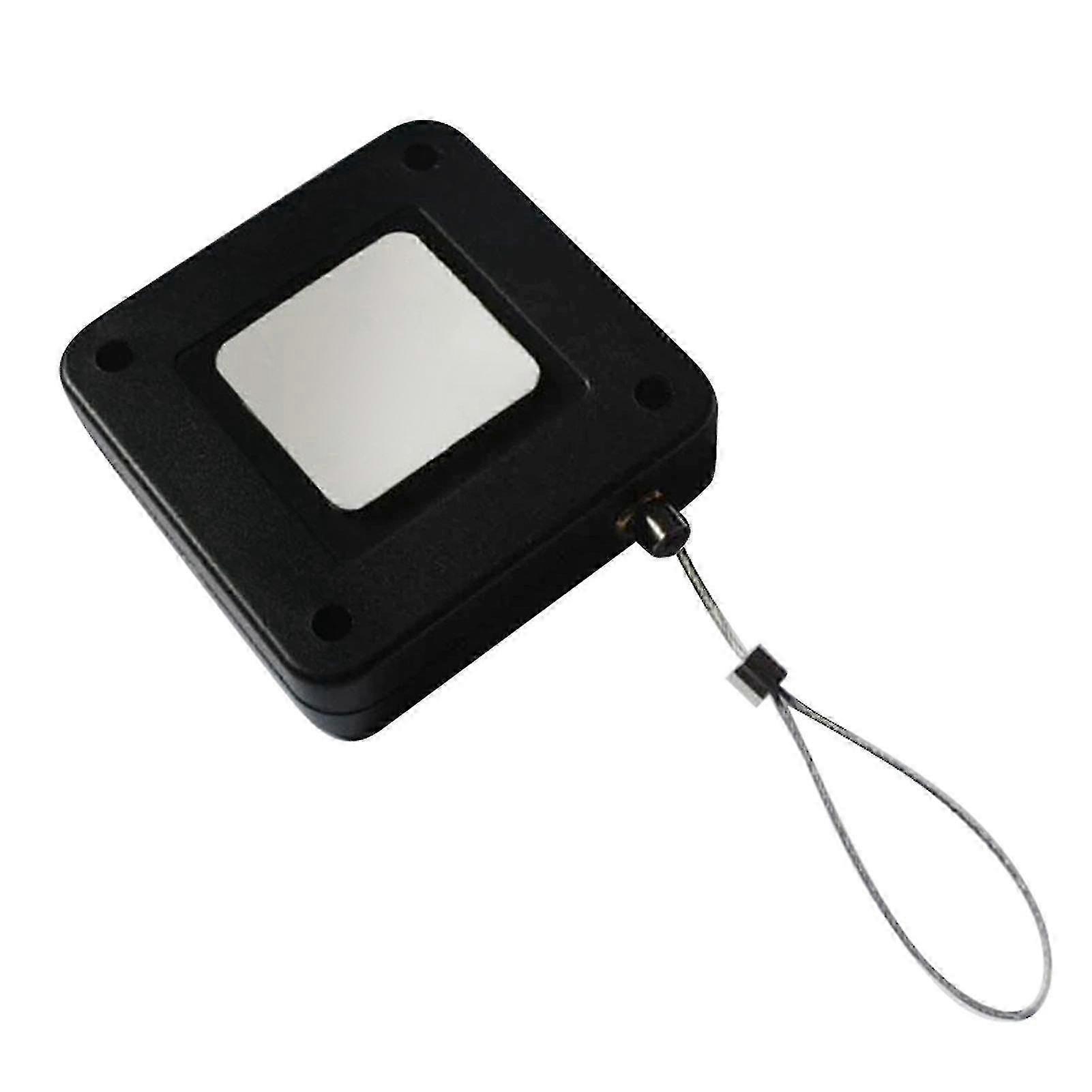 Cierrapuertas automático de tensión de 800 g con cable antirrobo (negro)
