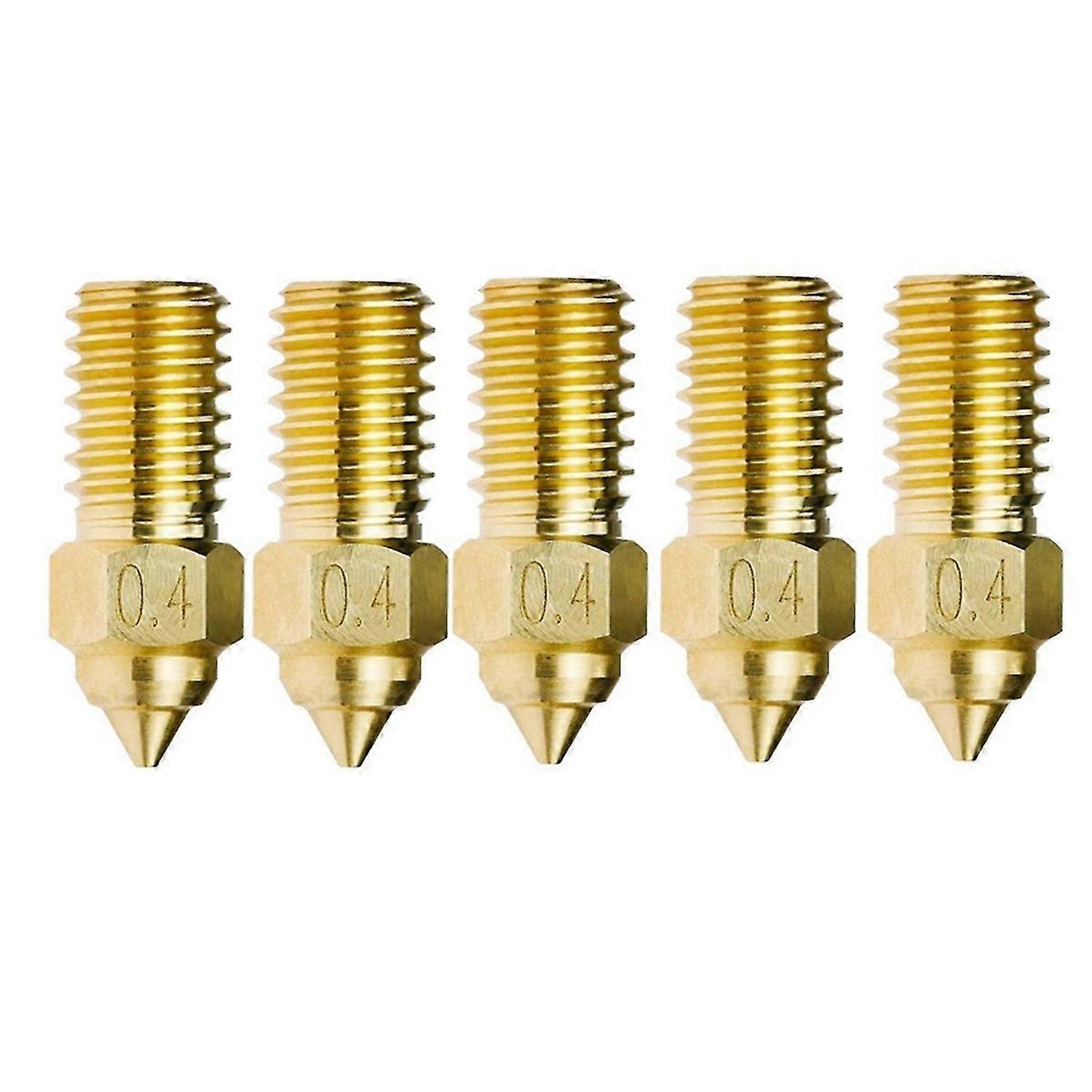 5PCS 3D Printer Brass Nozzle For Ender-7/Spider/Ender3V3 SE