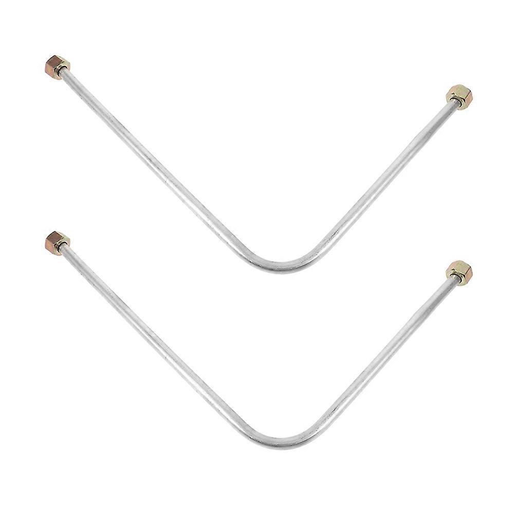 Sostituzione del tubo di scarico del compressore d'aria in alluminio per un flusso d'aria efficiente 2 pezzi