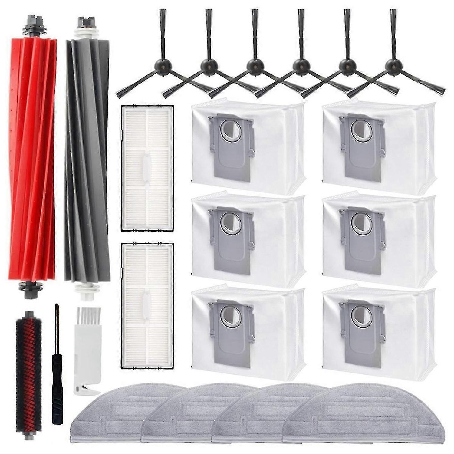 For Roborock S8 Pro Ultra Main Side Brushe HEPA Filters Mop Cloth