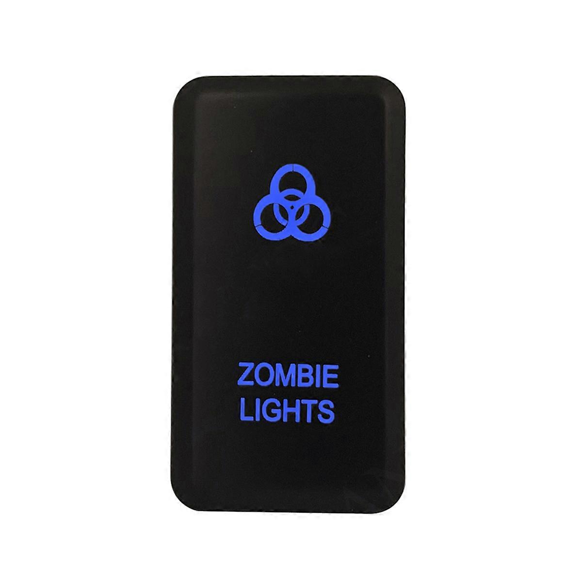 Car Push Switch Blue Led for C