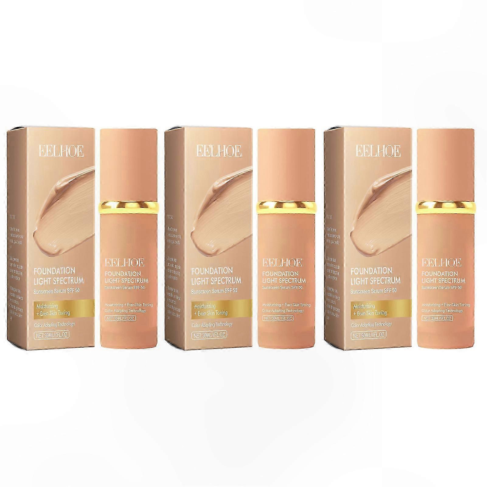 Hydrating Foundation with 4-in-1 Light Spectrum Technology for Lightweight, Long-Lasting Coverage