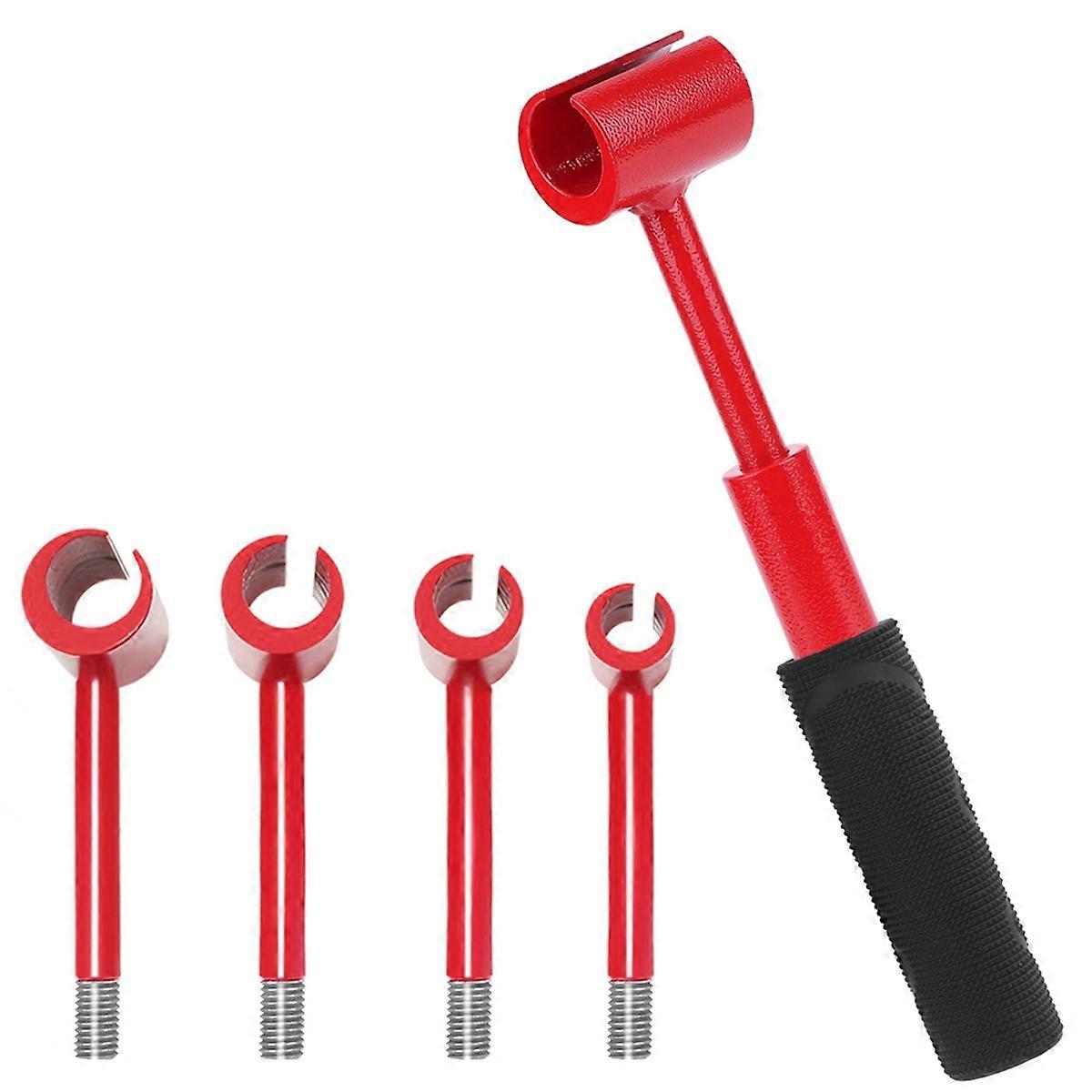 4-in-1 deurscharnierafstelgereedschap met schroefdraad, multi-size universeel