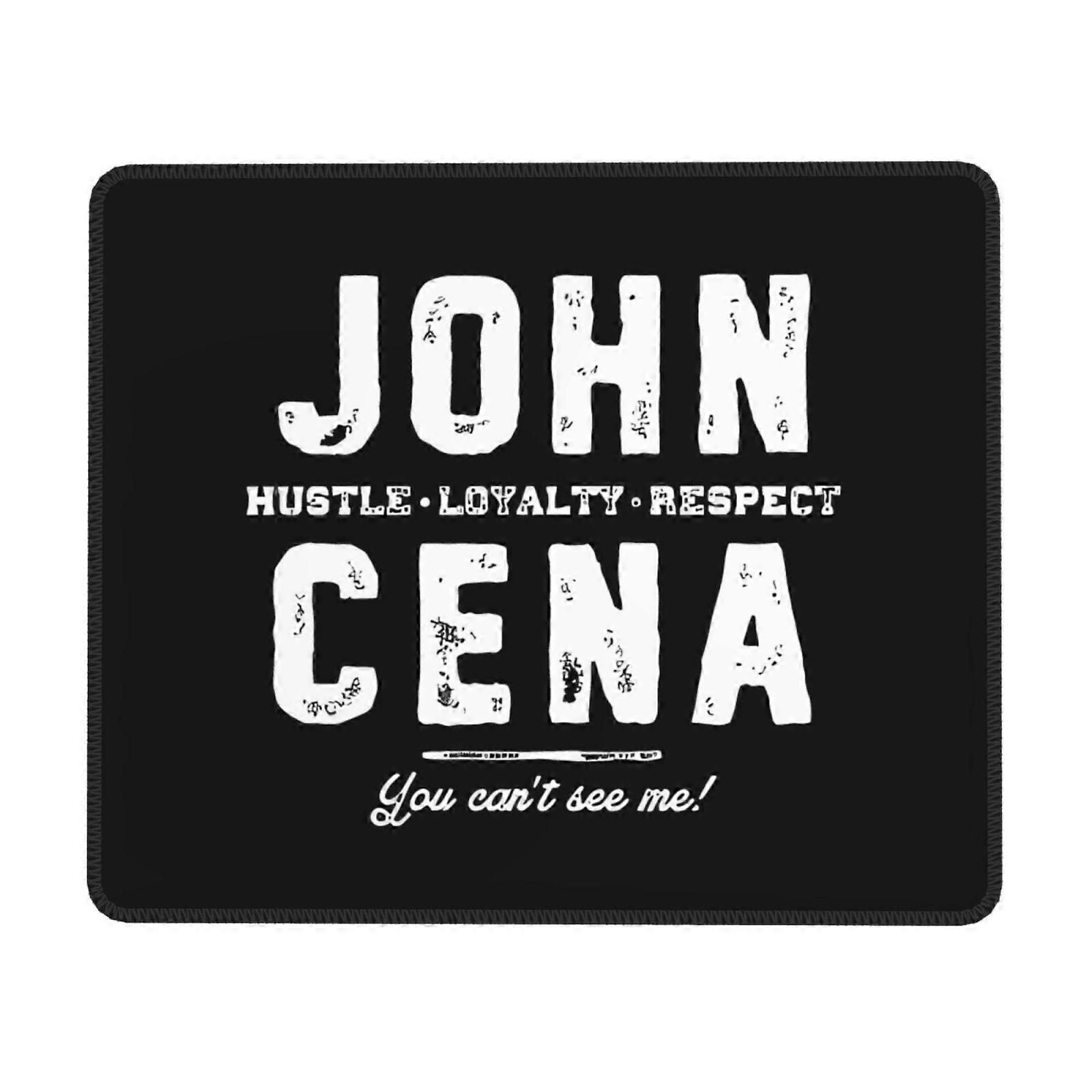 John Cena Rubber Lock Edge Mouse pad, Office Desk pad, Writing pad, Multi Code Game pad Mouse Pads for Computers Laptop Mouse Mouse Pad