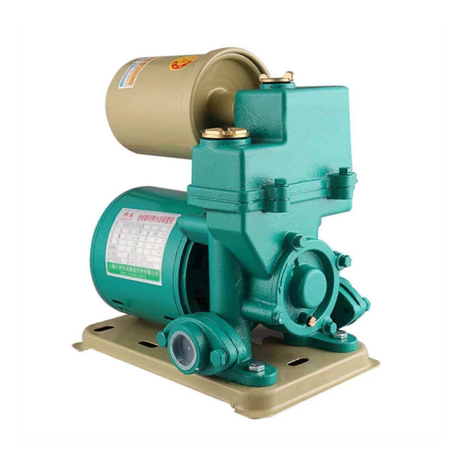 Automatic SelfPriming Pump Booster Pump For Tap Water And Cold Water Heater, 128W, Green, Silent Suction Pipe Pump