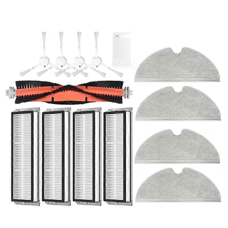 14PC for 1C 2C 1T Parts Filter Main Side Brush Mop Cloth