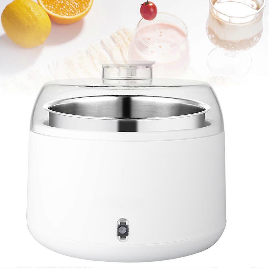 Yogurt Maker 20W Fully Automatic With Stainless Steel Liner Small Fermentation Machine For Yogurt Cheese Fruit Vinegar