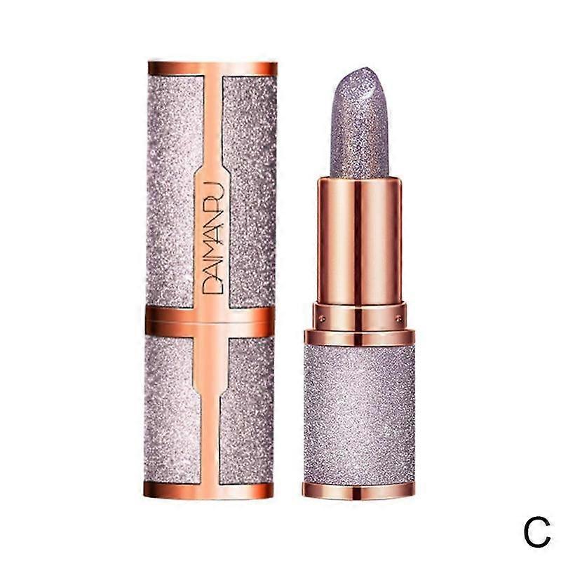 Bright Starry Sky Shiny Lipstick Plant Nourishing Moisturizing Color Enhancing Warm Feeling Discoloration Smoothing Lip Lines 3 Colors Available