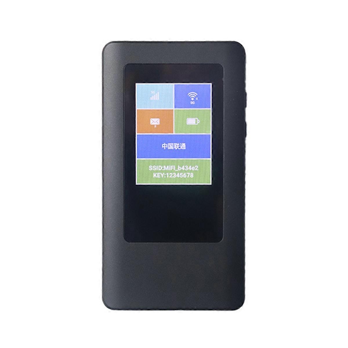5G WiFi6 Portable Router Dual Band 2.4G/5.8G 5G Wireless Router 4000mAh Pocket WiFi Modem Wide Cove