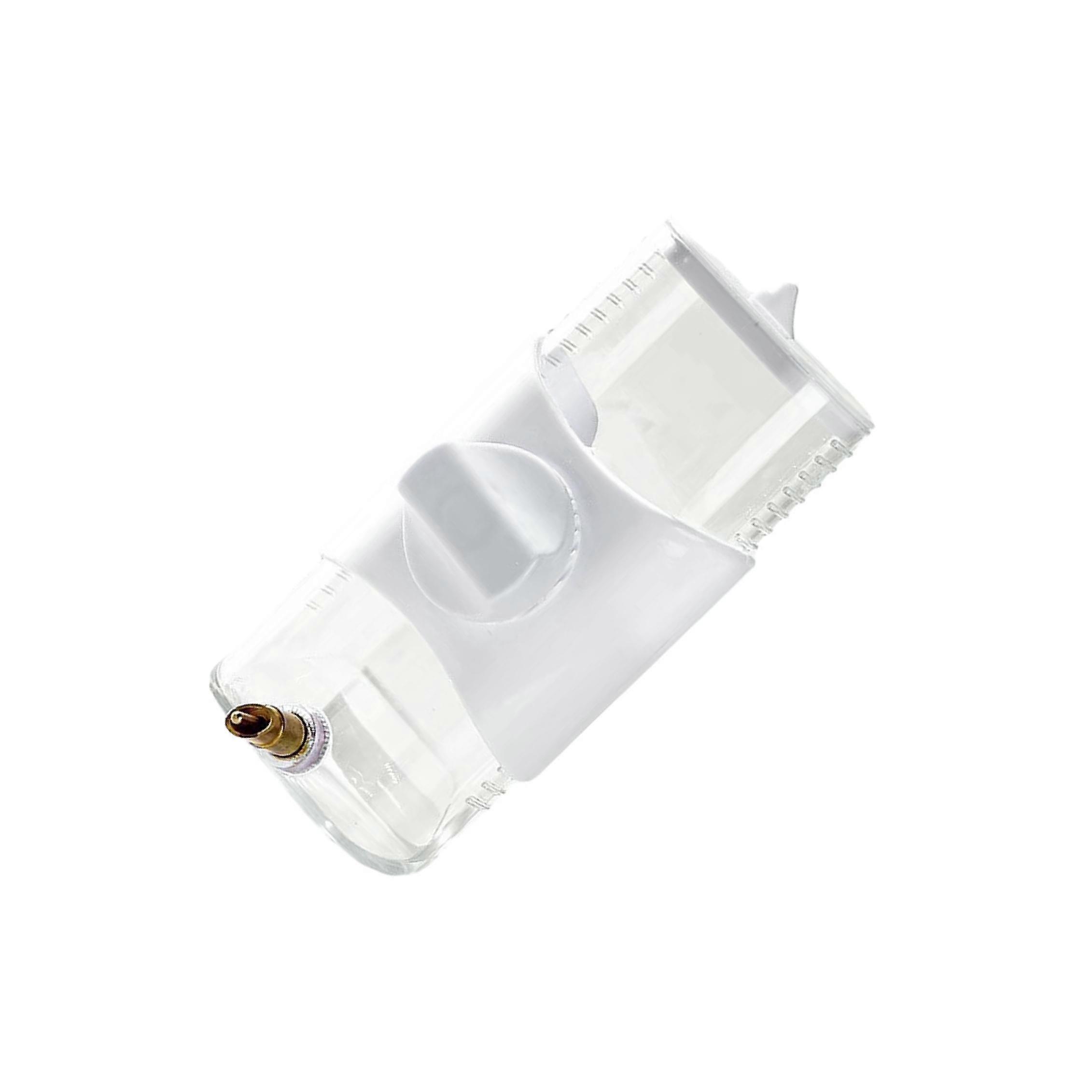 Bird Drinker Drinking Device Parrot Waterer for Medium Birds Parakeet Rabbit White