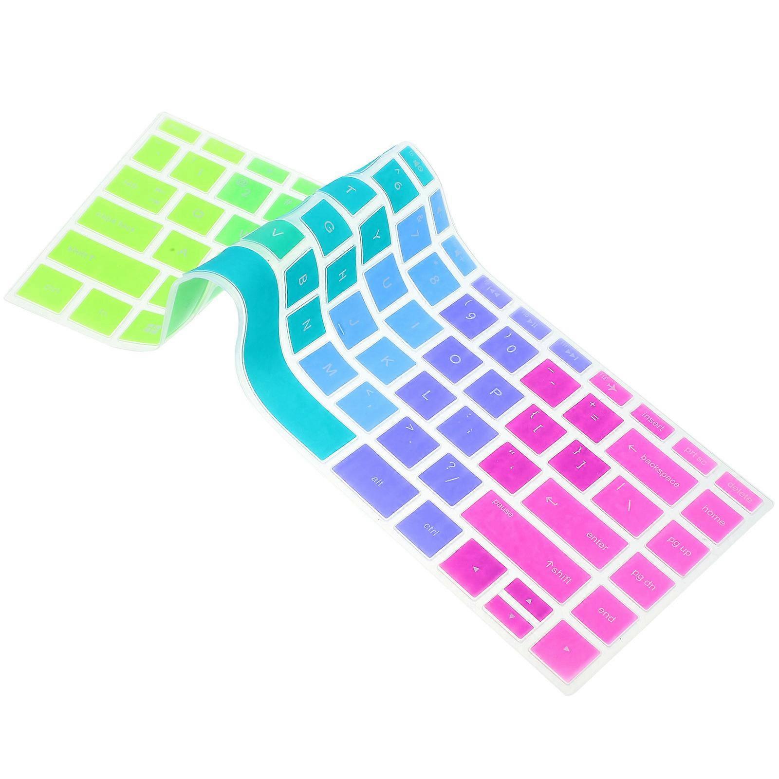 Professional Keyboard Protector Cover For Pavilion 14 Notebook Daily Use Assorted Color Key Wear Resistant 3Pcs