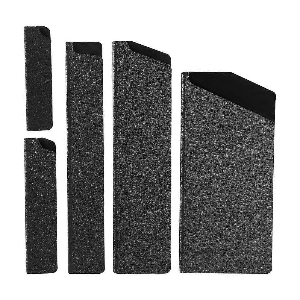 Multi-Purse Cutter Covers Kitchen Cutter Sheath for 10Pcs Black Items