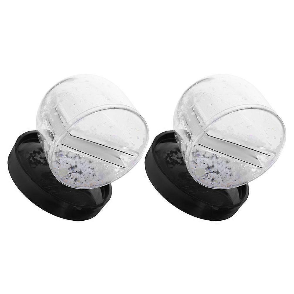 DIY Snow Globe Clear Horizontal Sublimation Craft Kit 4Pcs