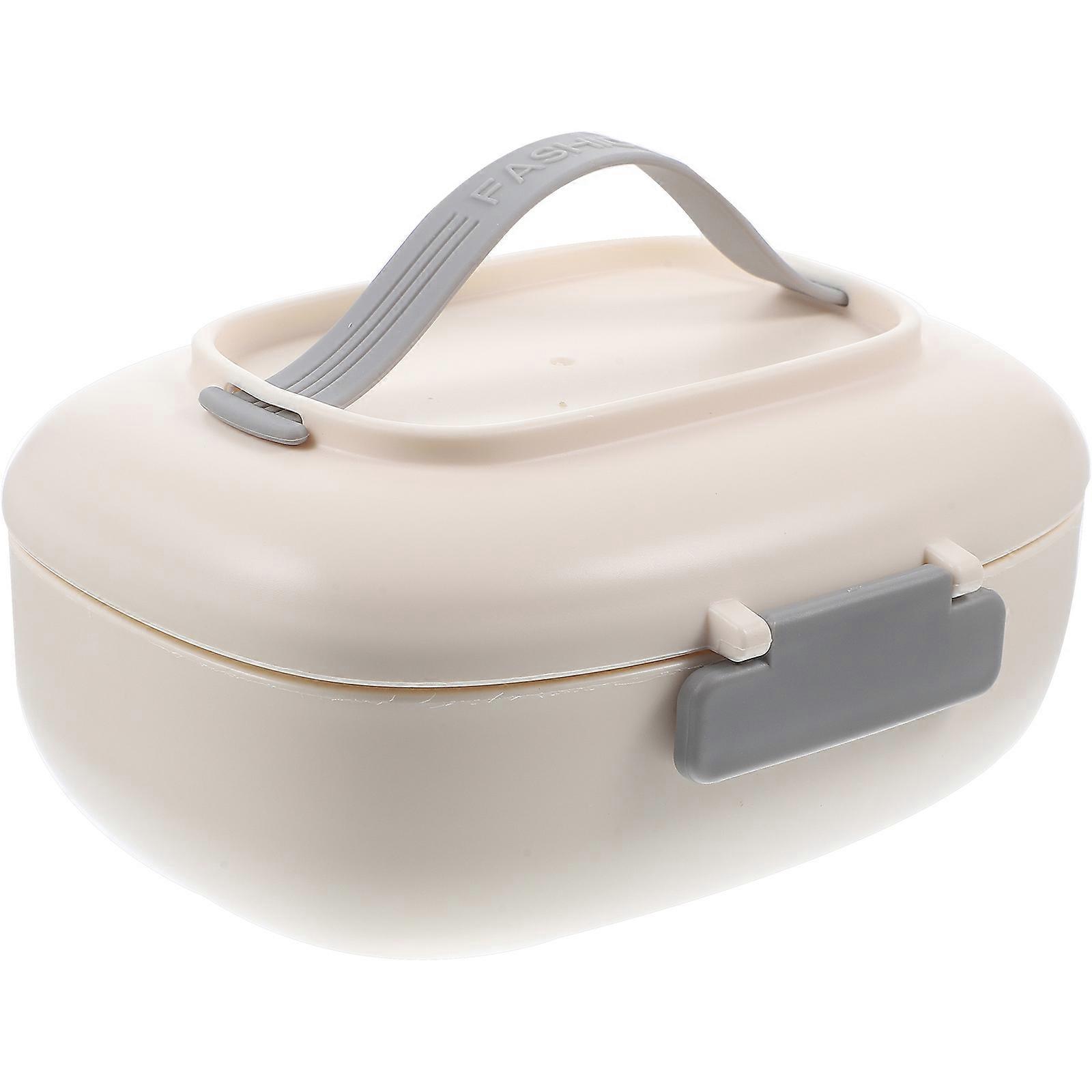 Rectangular Lunch Box 850ml Plastic For Camping And Outdoor Lunch With Material 3Pcs