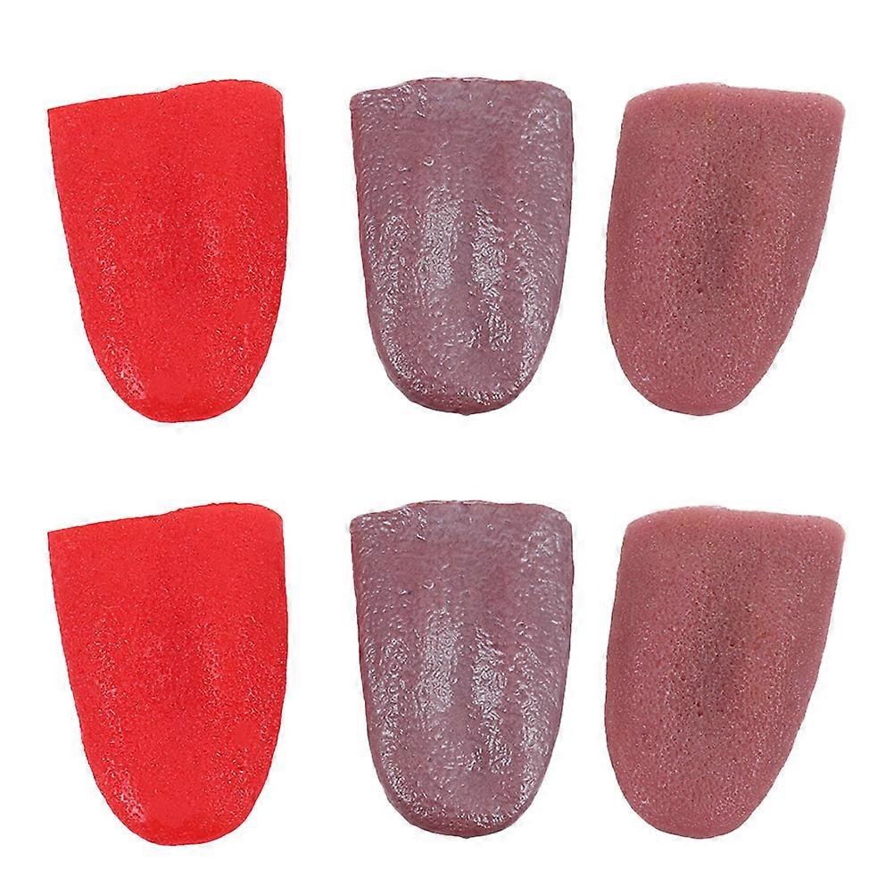 Festival Cosplay Props for Decoration 18Pcs Artificial Simulation Fake Tongue