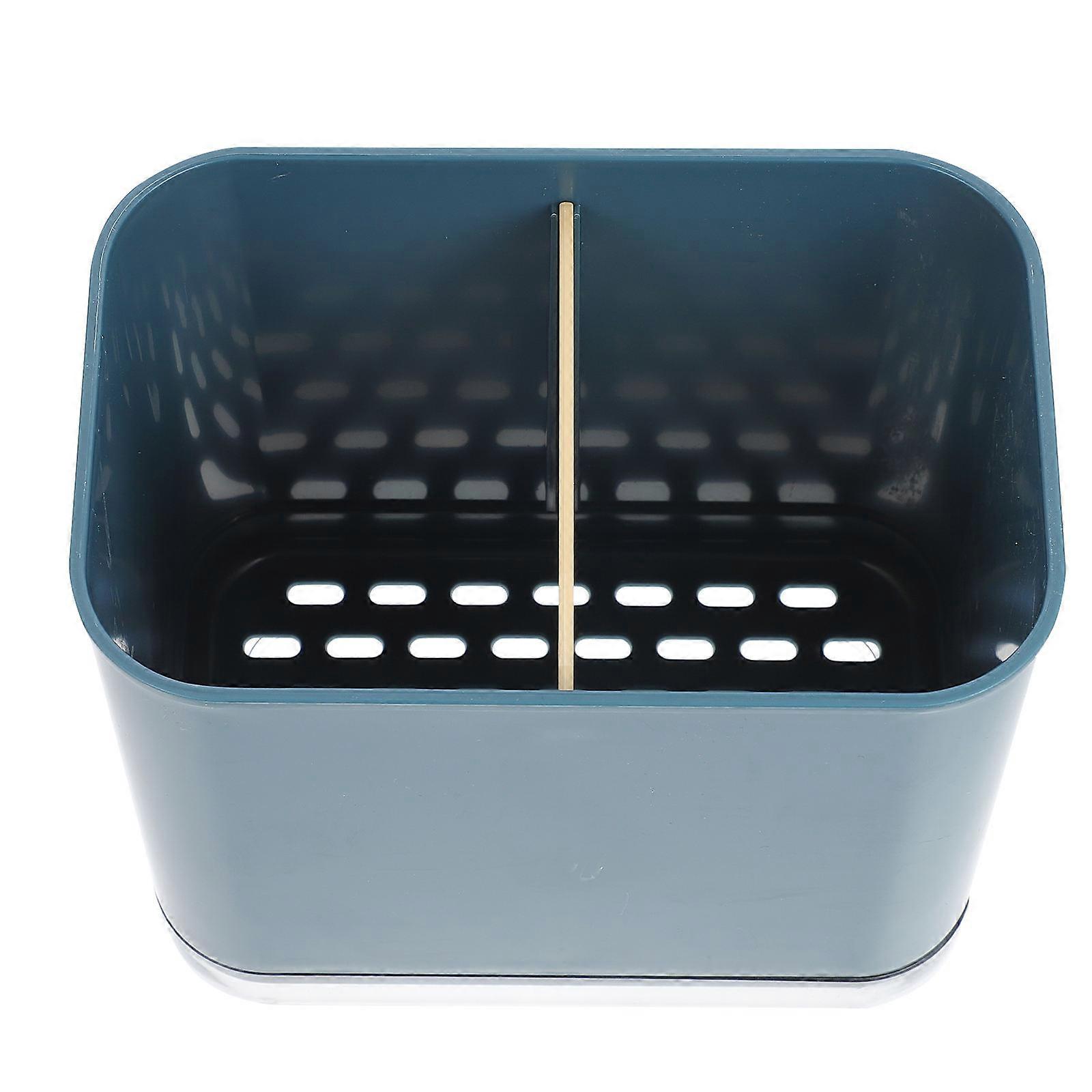 Chopstick Cage For Dining Room Use Featuring Square Shape And Drainage Function 2Pcs