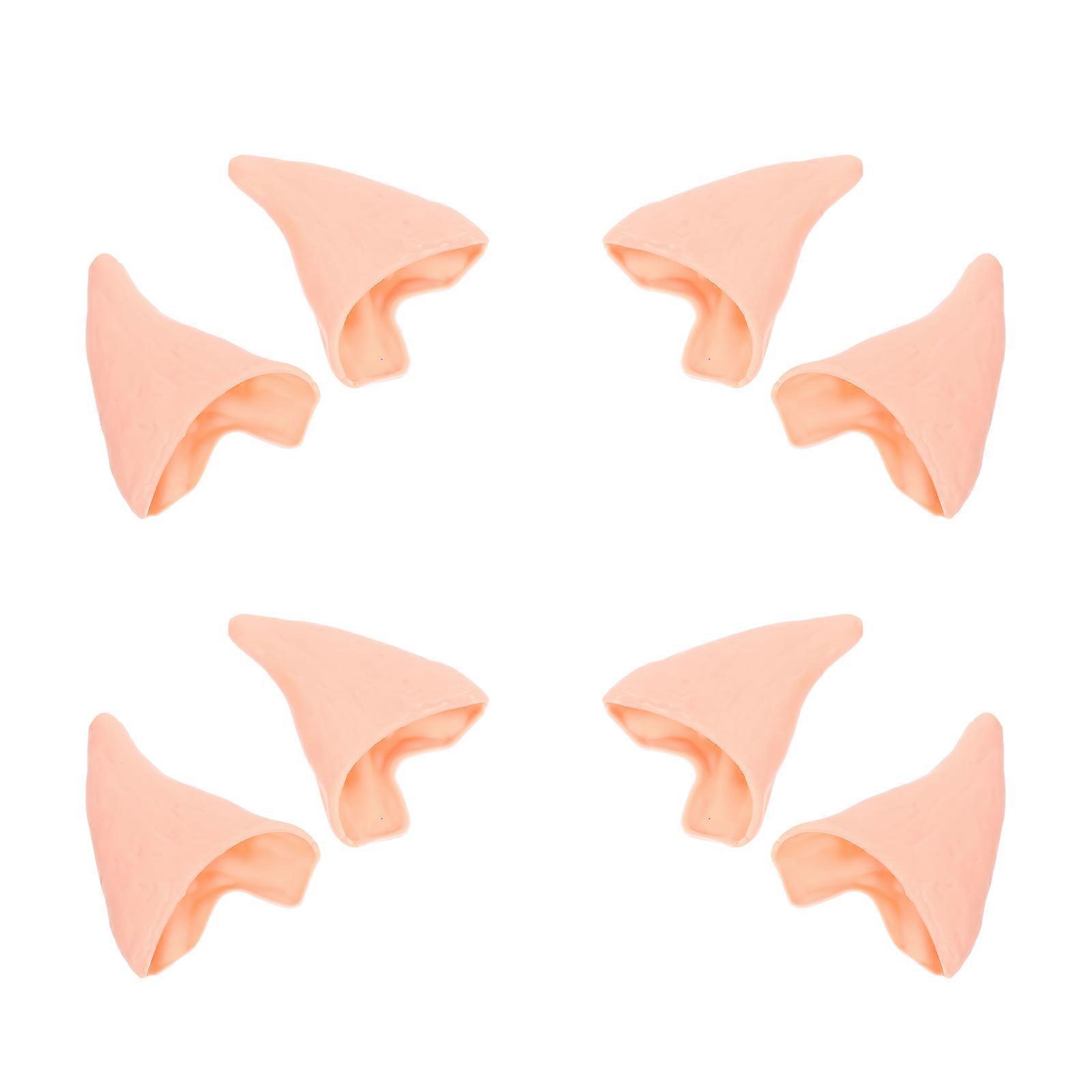 Halloween Party Elf Ears Beige Fairy Ears Props 16Pairs Included