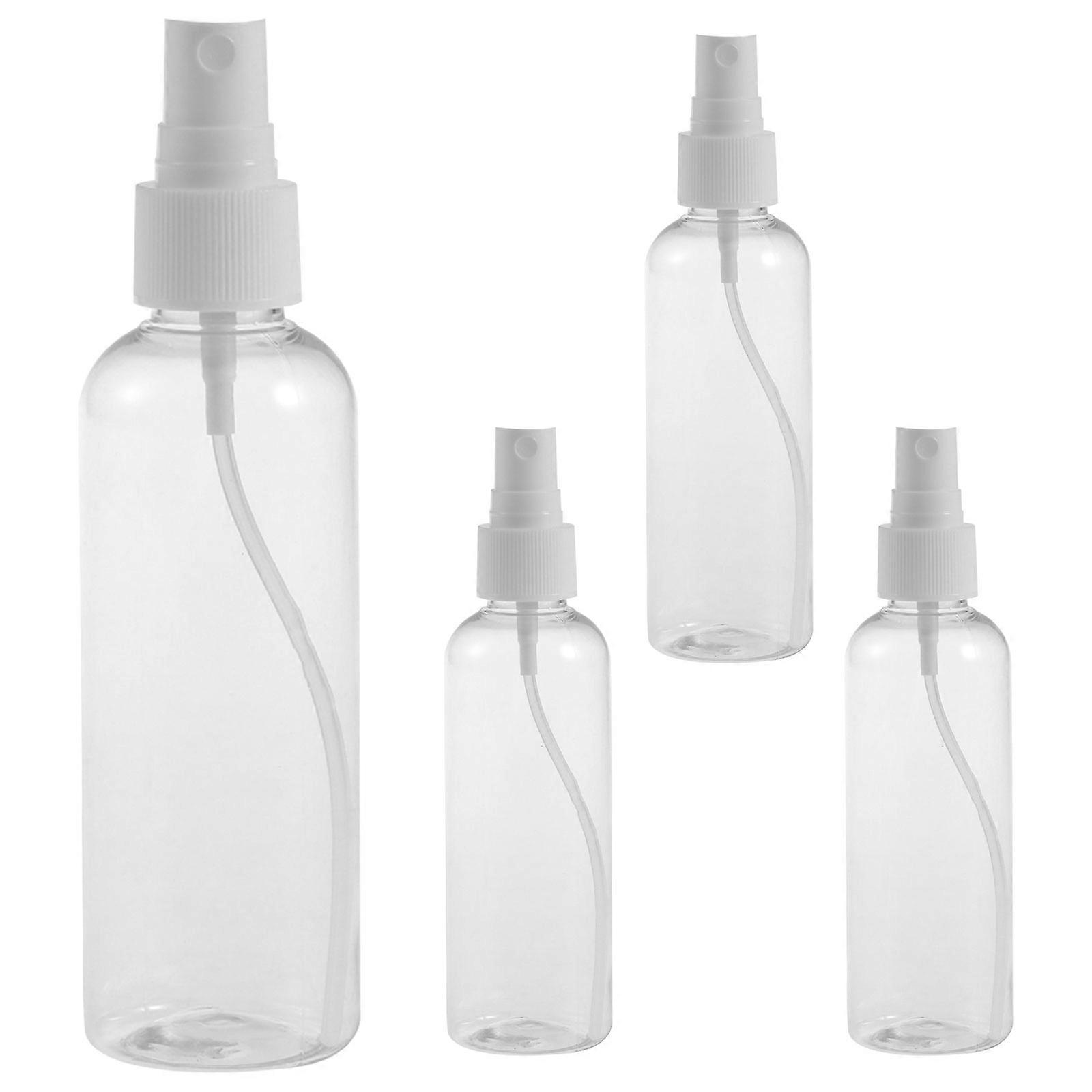 Small Plastic Spray Bottle for Storage Use 12Pcs Transparent Refillable Bottles