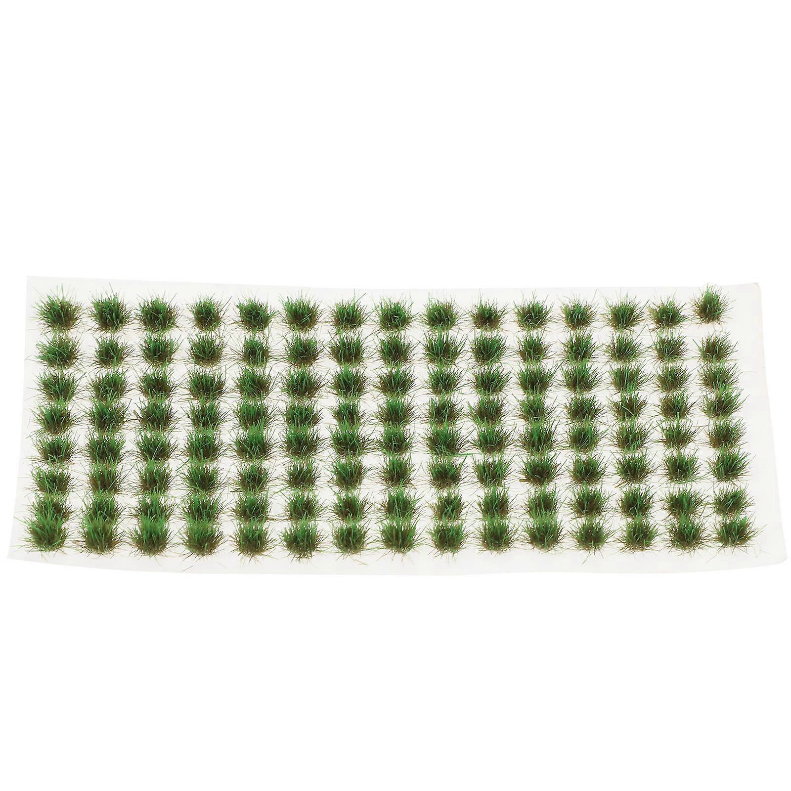Model Railway Static Grass Tuft For Micro-Landscape And Scene Production In Green Color And Realistic Appearance