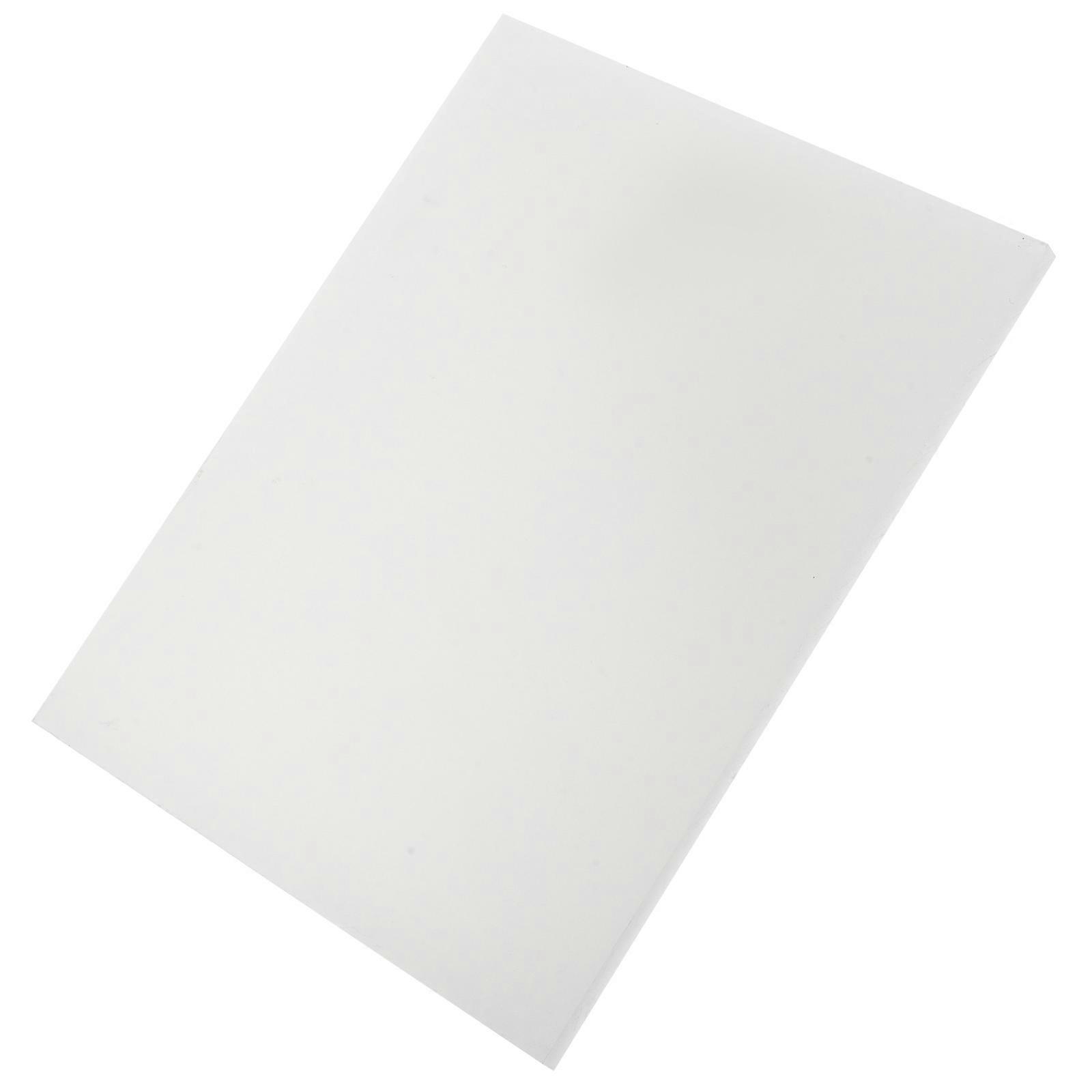 Plastic Cutting Mat for Leatherwork Use 2Pcs White Punch Pad