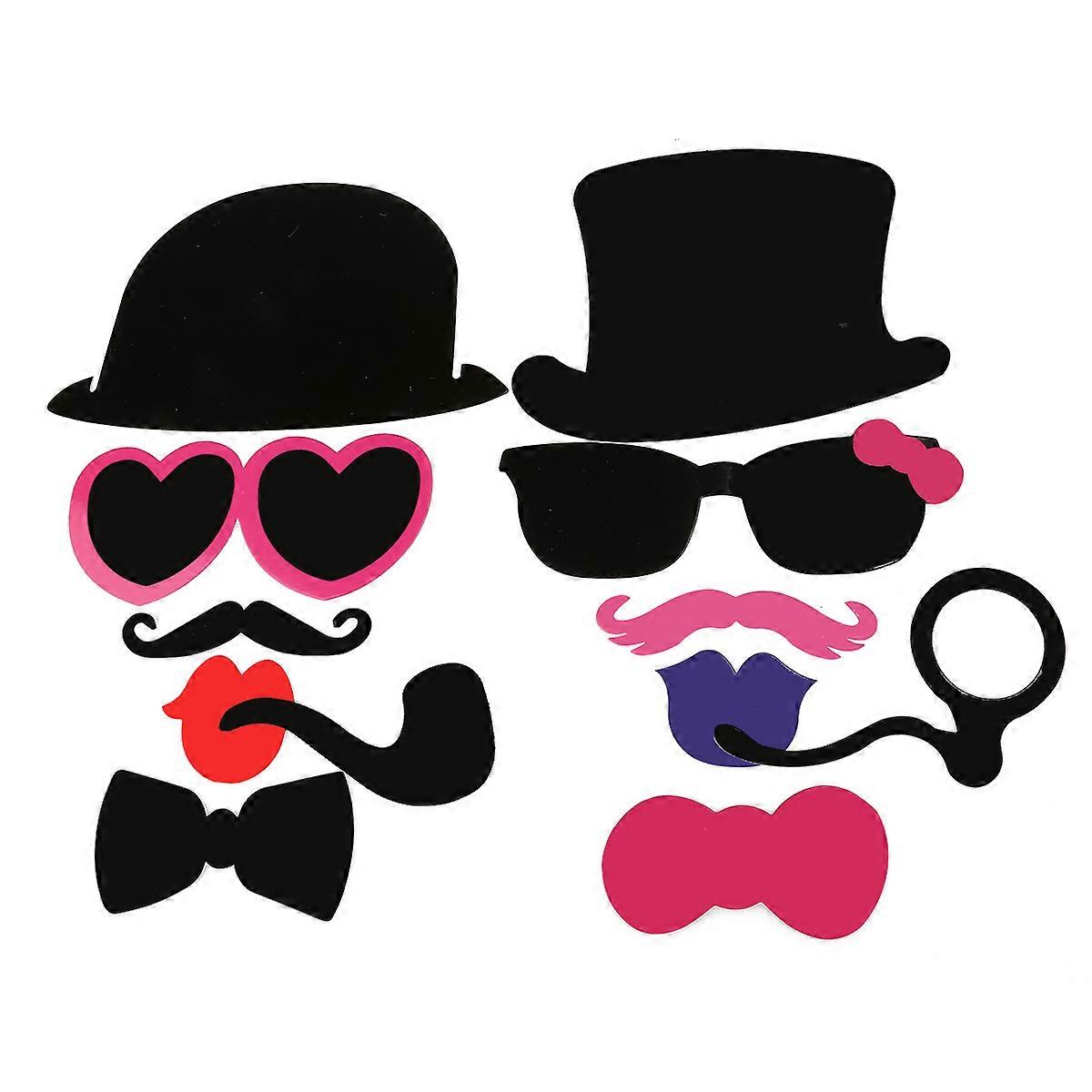 Gao Guai Ju Funny Photo Booth Props with 62Pcs for Party Use