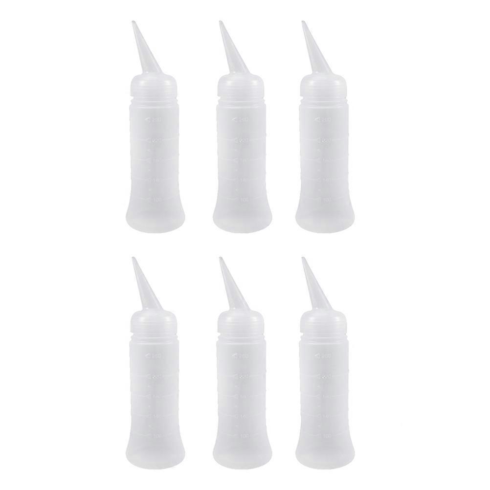Graduated Bottle Plastic Empty Bottle for Storage Use 18Pcs