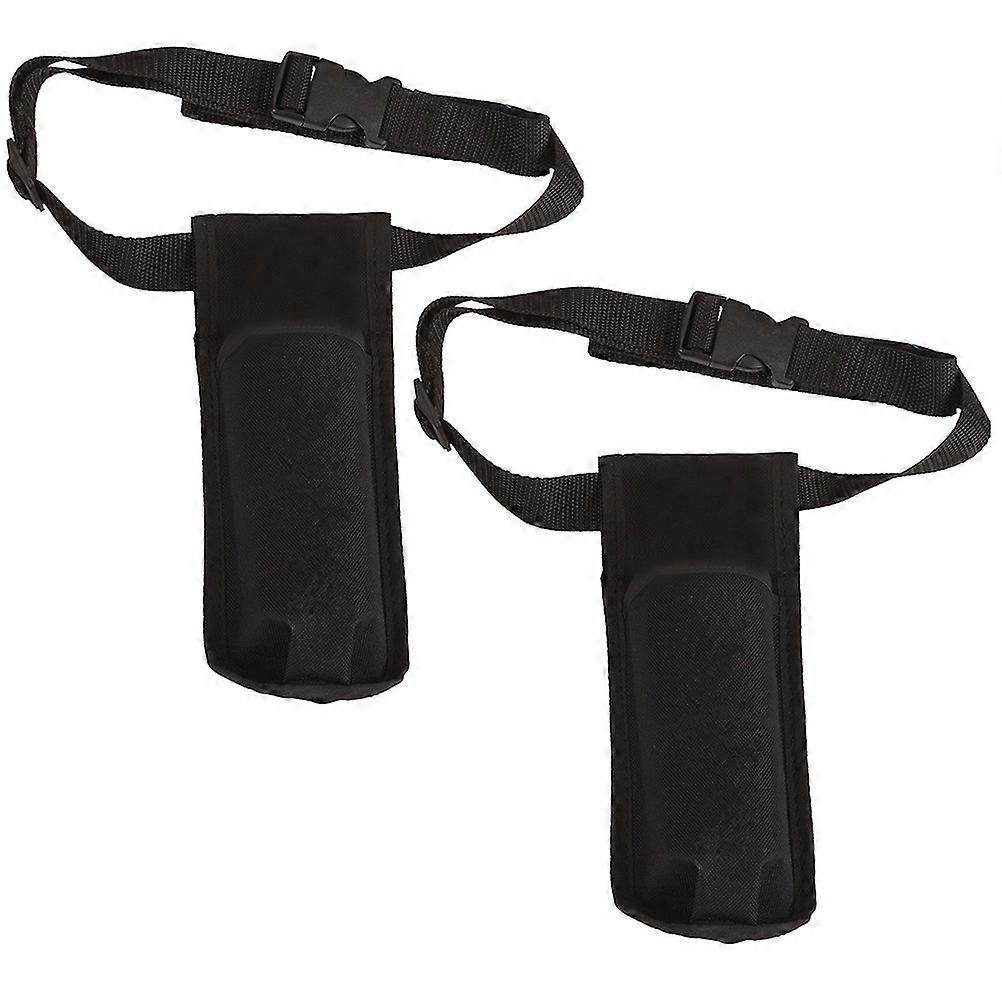Massager Storage Bottle Bag Adjustable Waist Pouch for Storage 6Pcs