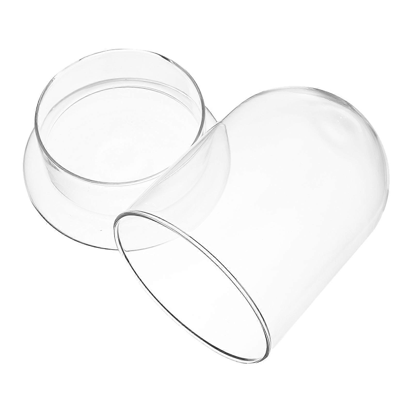 Glass Ecological Bottle Decorative Microlandscape Bottle for Decoration 3Pcs