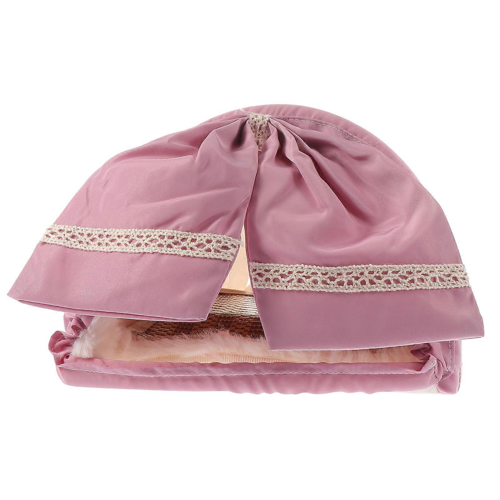 Hamster Nest Tunnel for Cozy Sleeping 2Pcs Small Pet Hideout