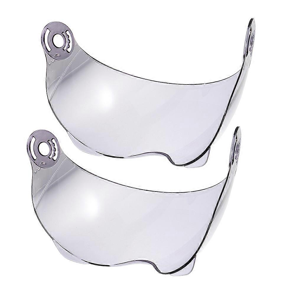 Half Face Lens Replacement Universal Visor for Protection 4Pcs