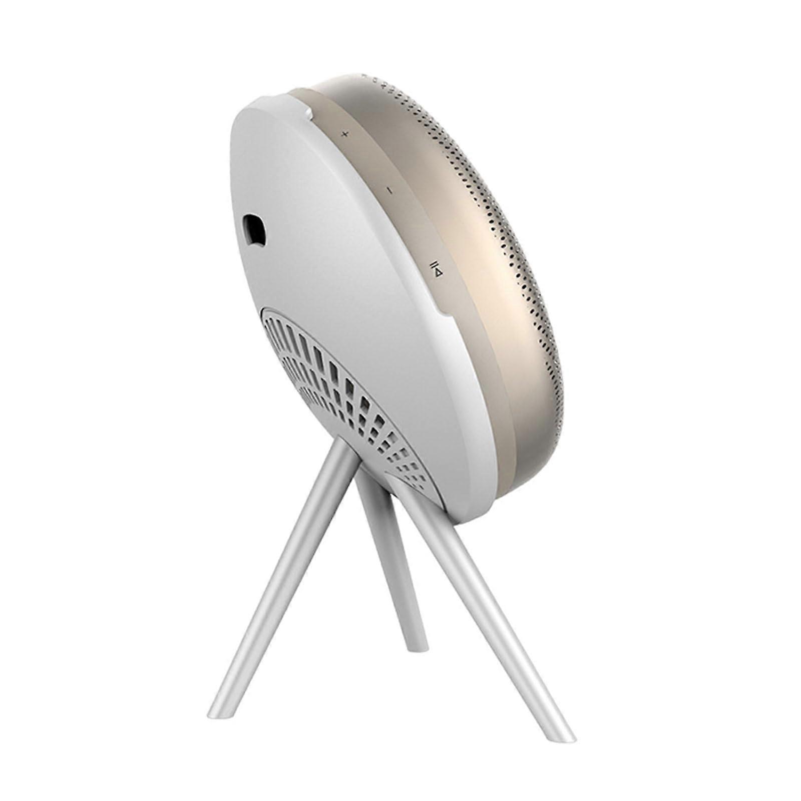 Scratchproof Loudspeaker Stand Desk Holder White Minimalist Style Storage Rack